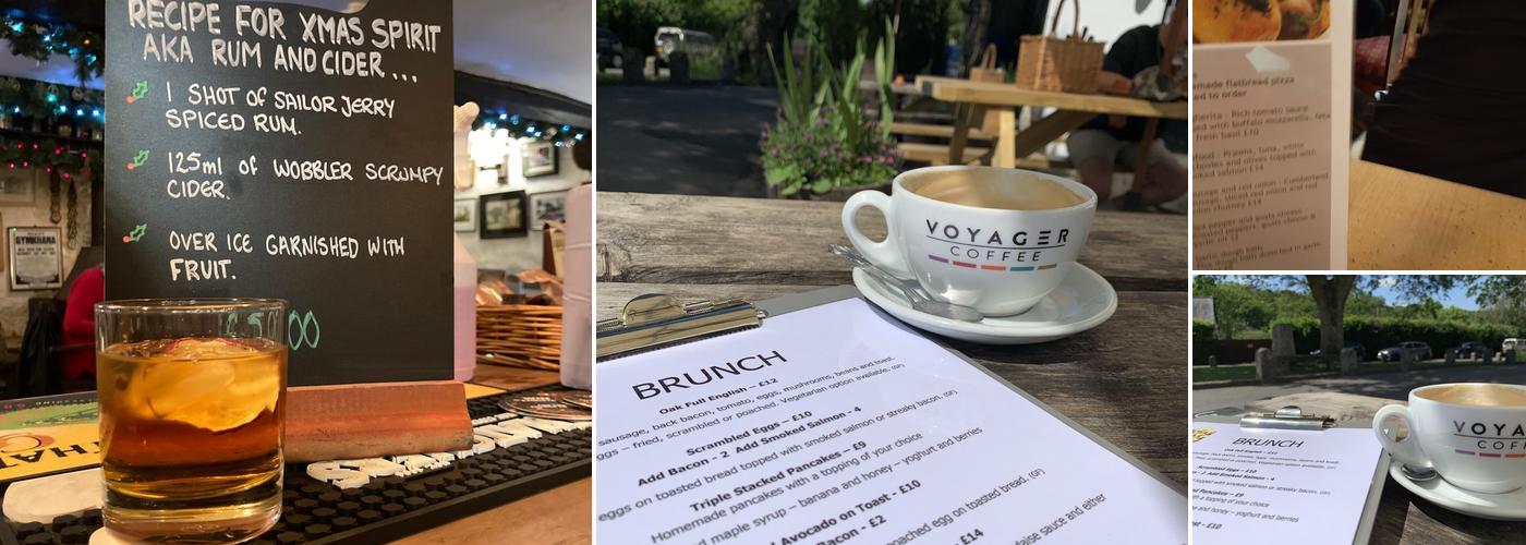 Royal Oak Inn, Meavy Menu