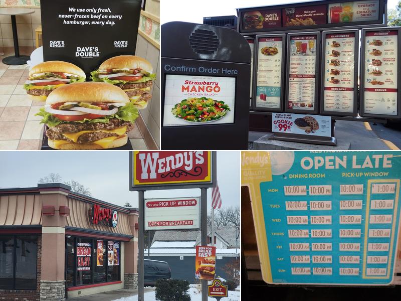 Wendy's Menu