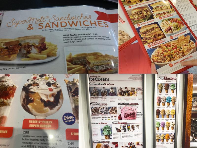 Friendly's Menu