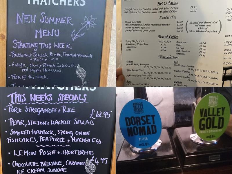 The Butt of Sherry Menu