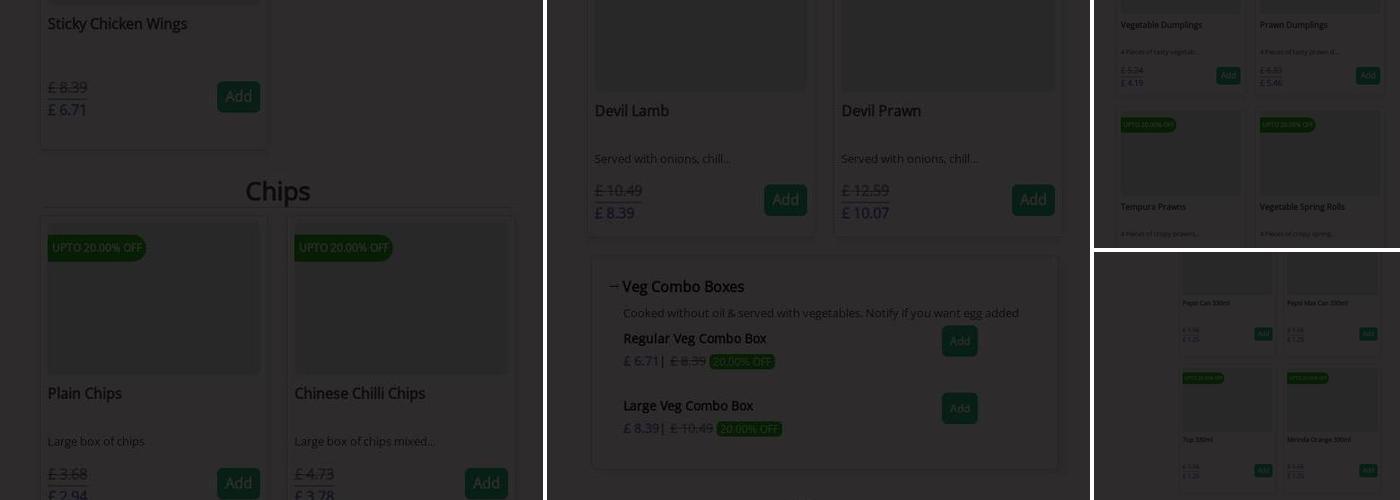 Glebeland Fish Bar and Kebab Menu