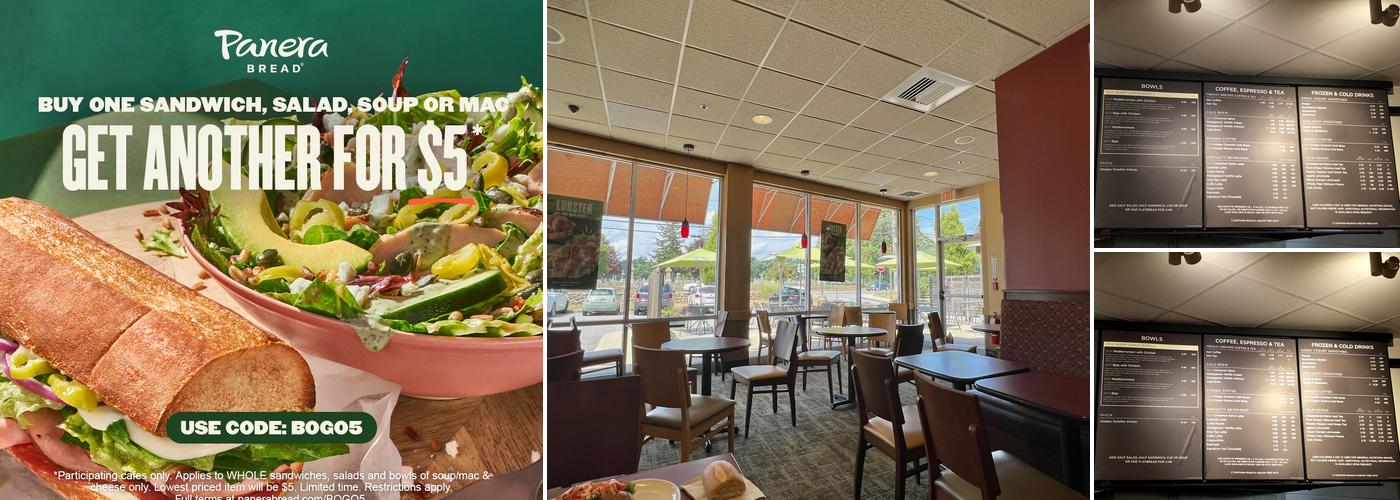 Panera Bread Menu