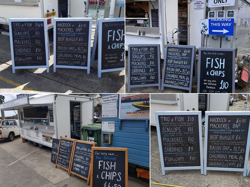 The fish Grill & More Menu