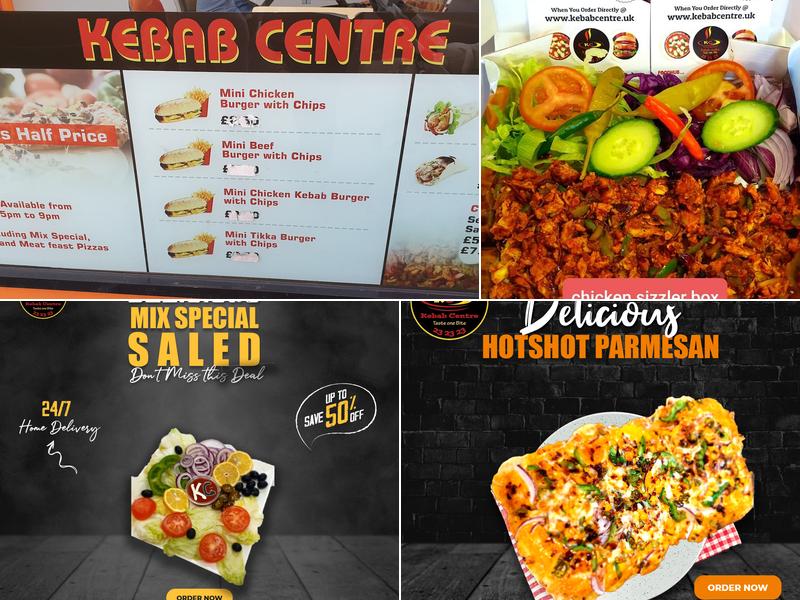 Kebab Centre Menu