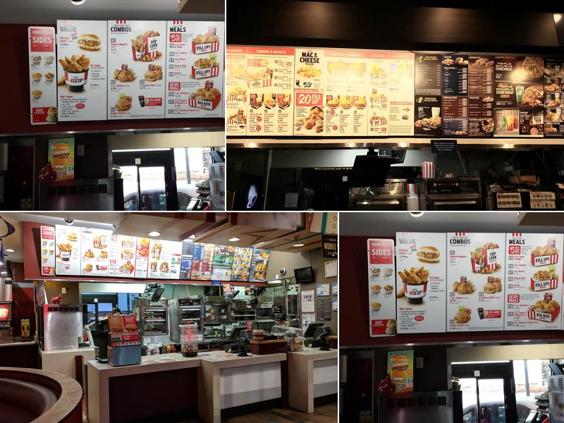 Taco Bell / KFC Menu