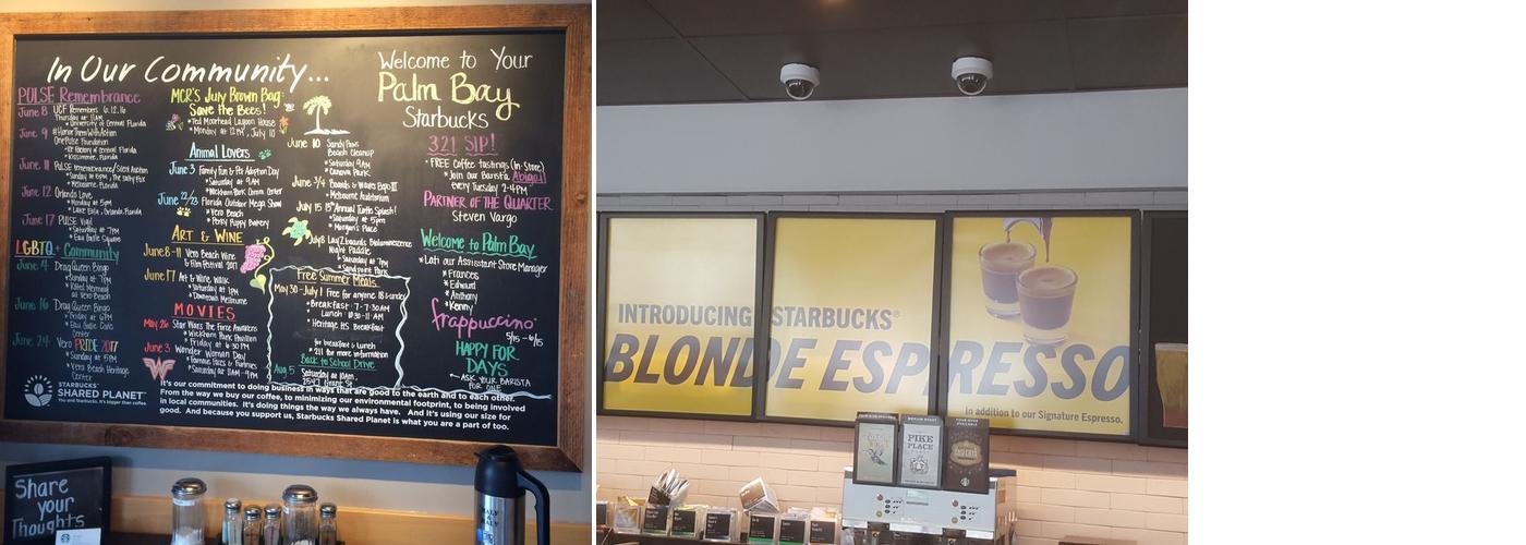 Starbucks Coffee Company Menu