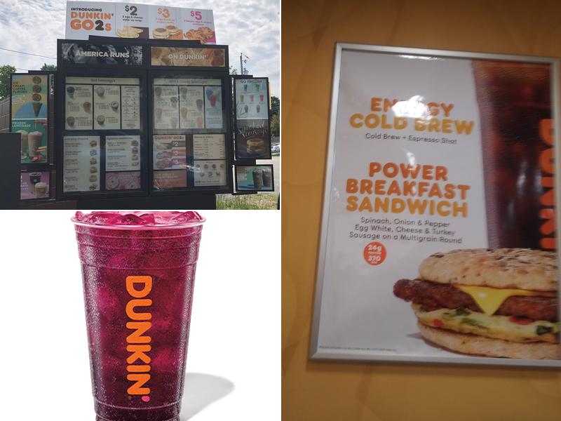 Dunkin' Menu