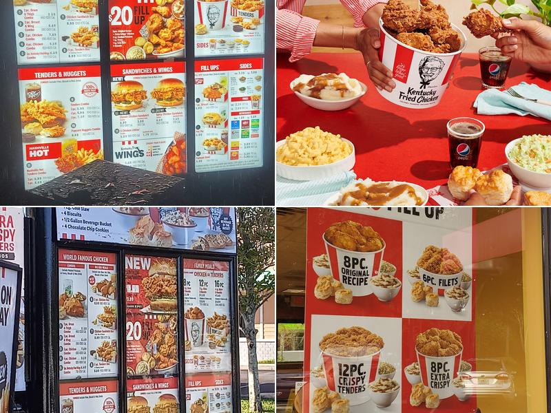 KFC Menu