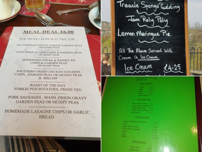 The Reindeer Inn Menu