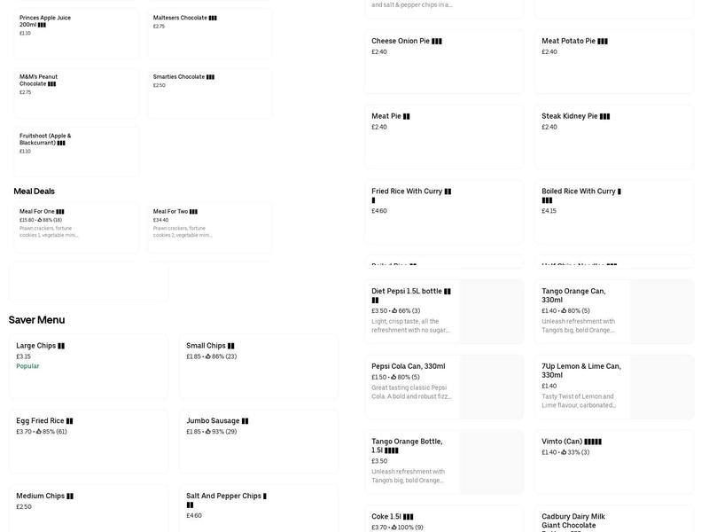 Top Wok - Best Chinese Takeaway Menu