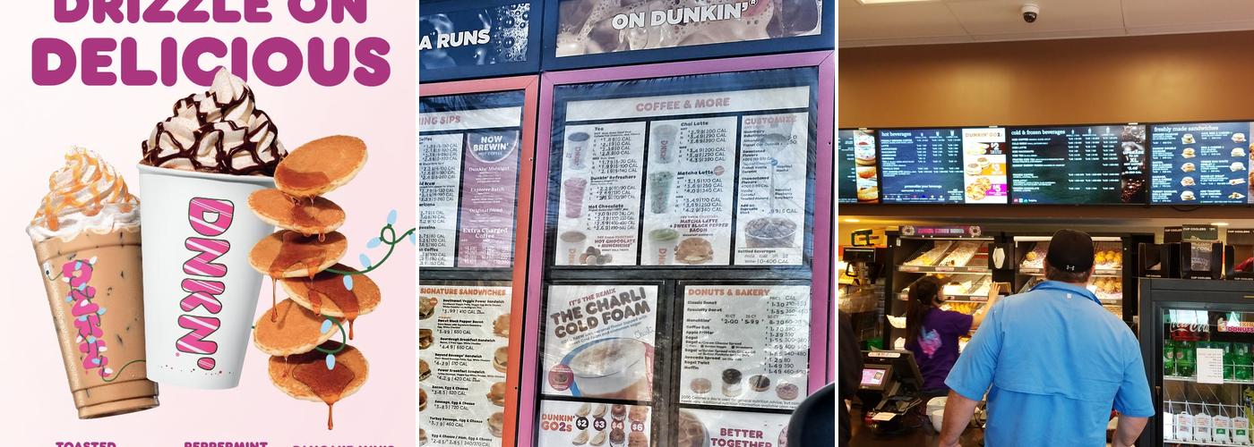 Dunkin' Menu