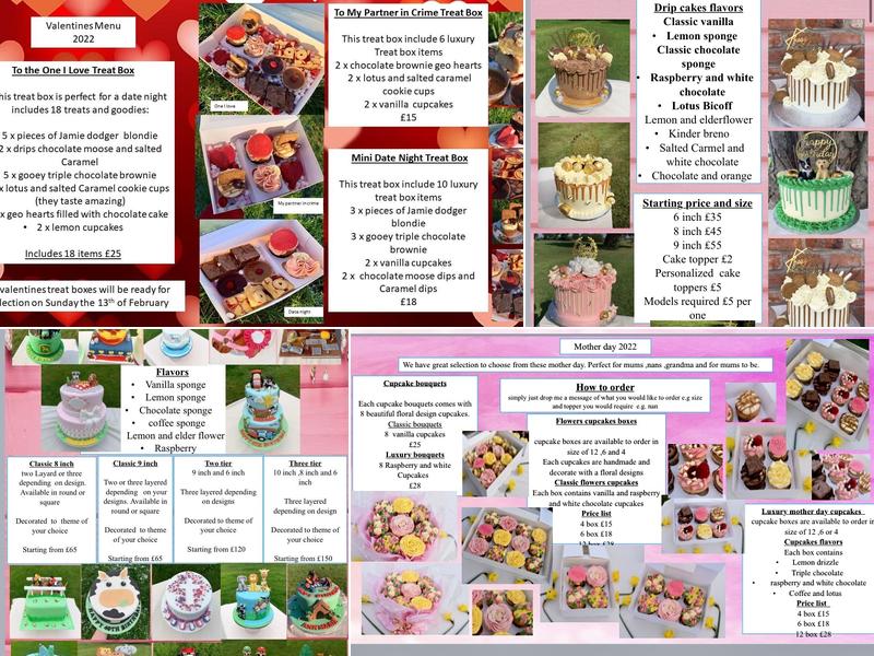 Shellsbakesandcakes Menu