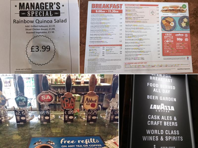 The Palladium Electric - JD Wetherspoon Menu