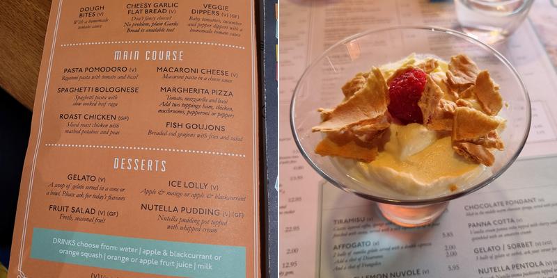 Amalfi Ristorante - Centre Parcs Woburn Forest Menu