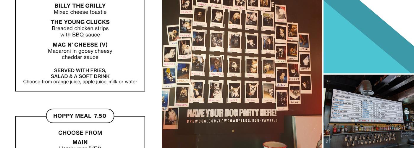 BrewDog Milton Keynes Menu