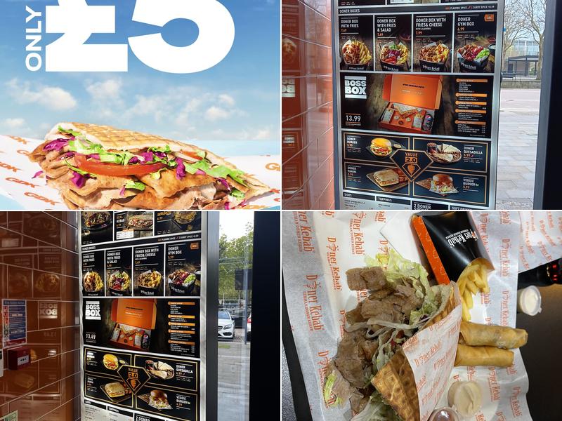 German Doner Kebab Menu