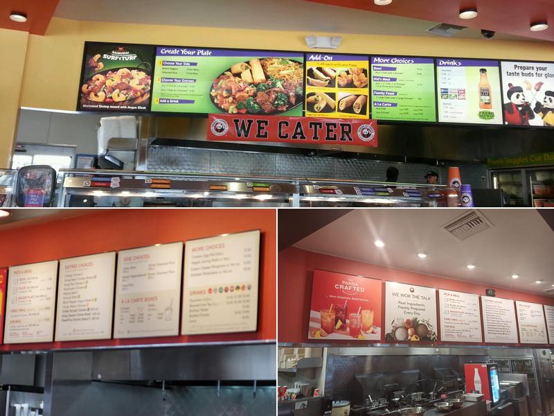 Panda Express Menu