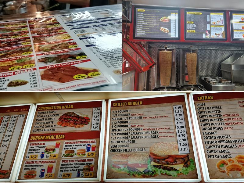 Istanbul Kebabs Menu