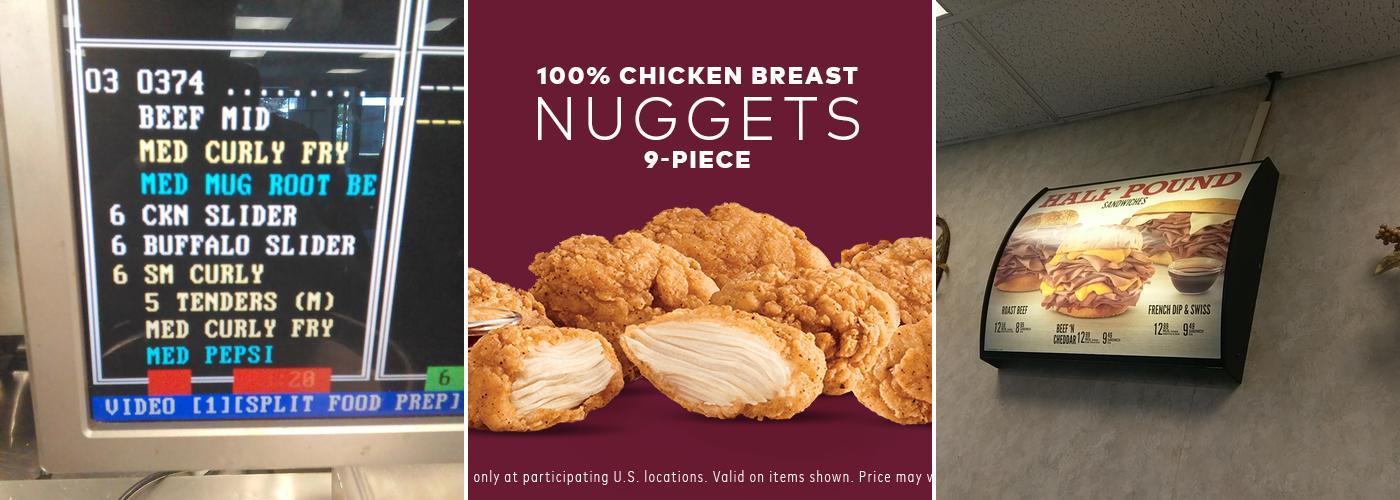 Arby's Menu