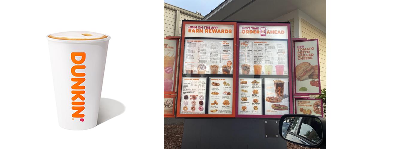 Dunkin' Menu