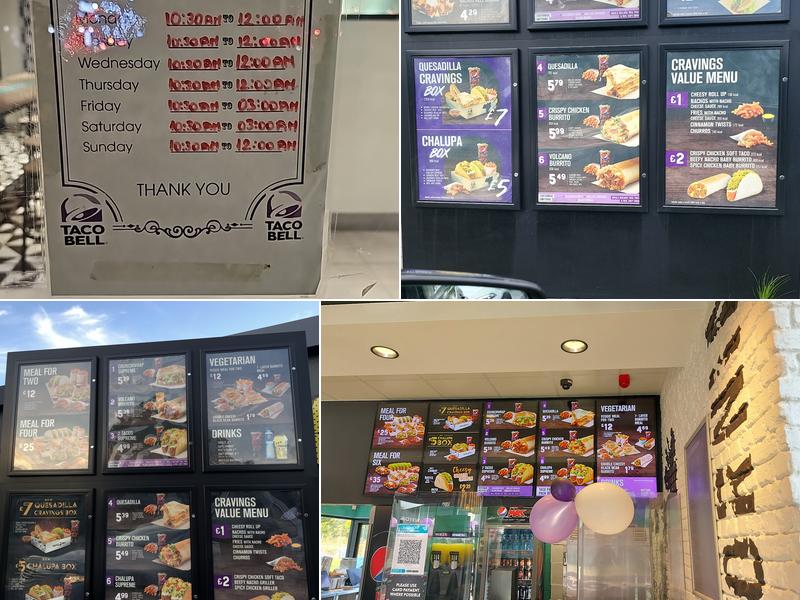 Taco Bell Menu