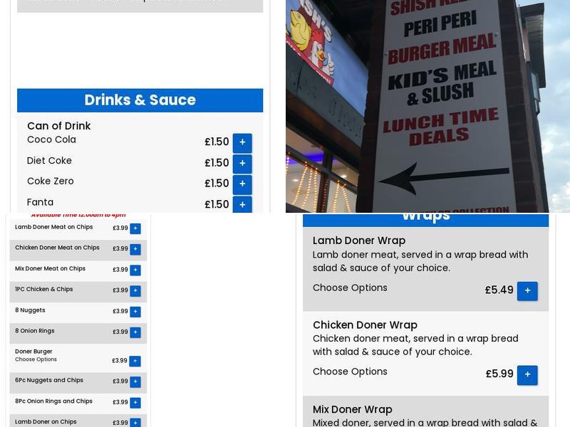 Ash's Fish & Chicken Pizza (Milton Keynes) Menu