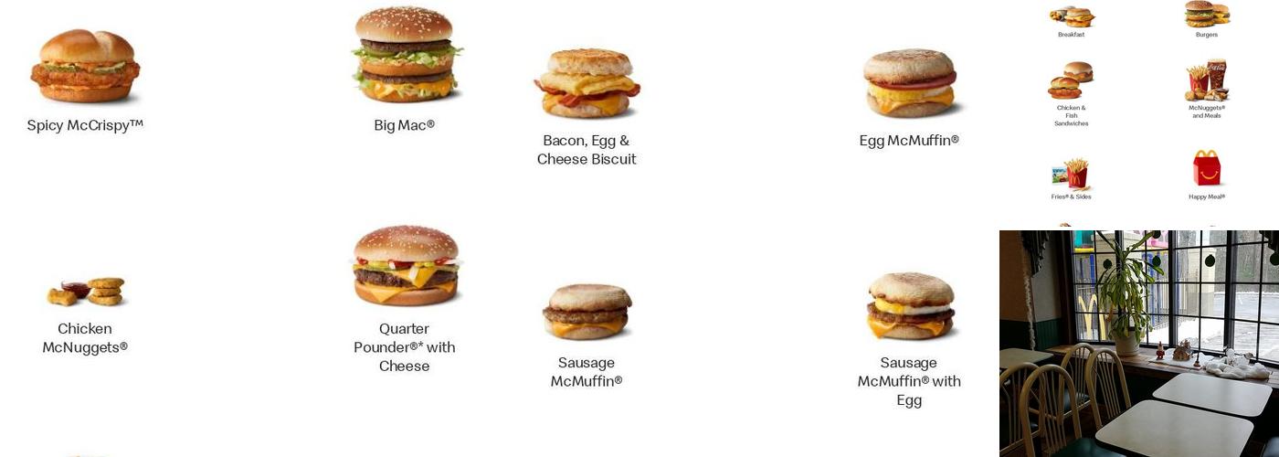 McDonald's Menu