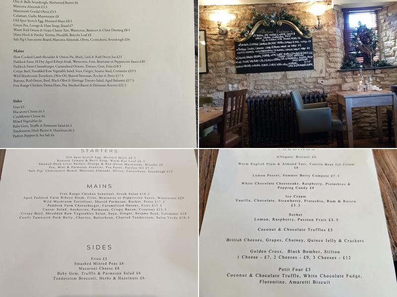 The Hare Menu