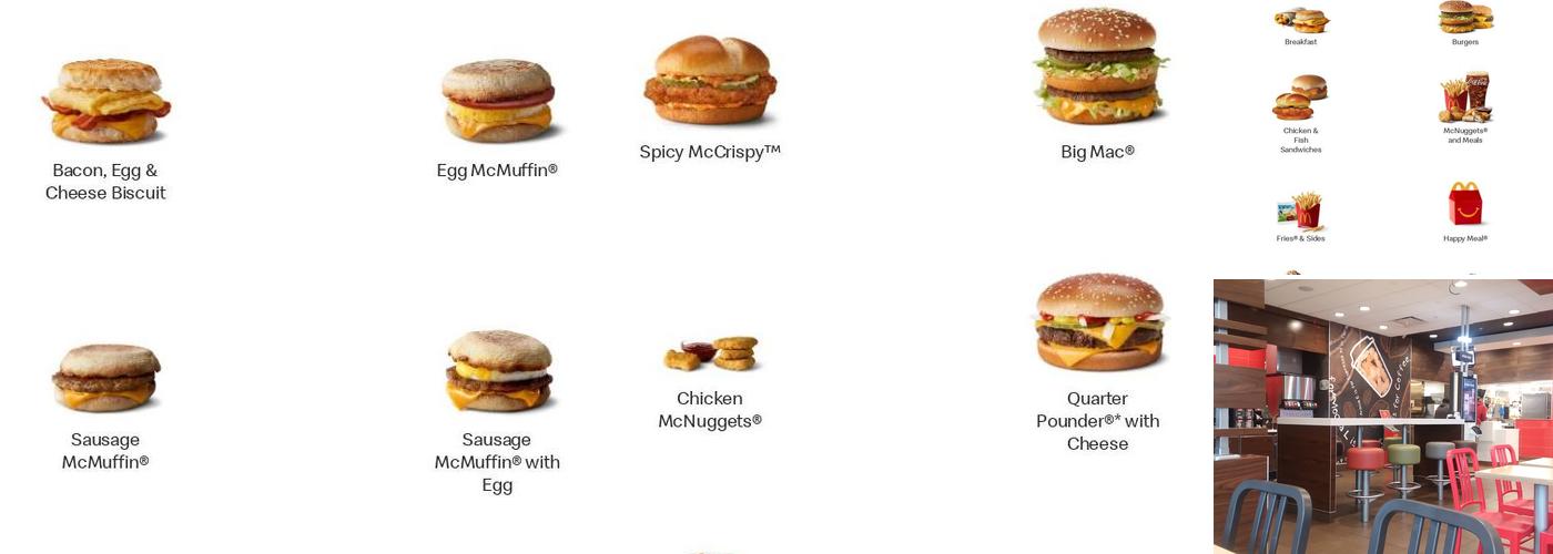 McDonald's Menu