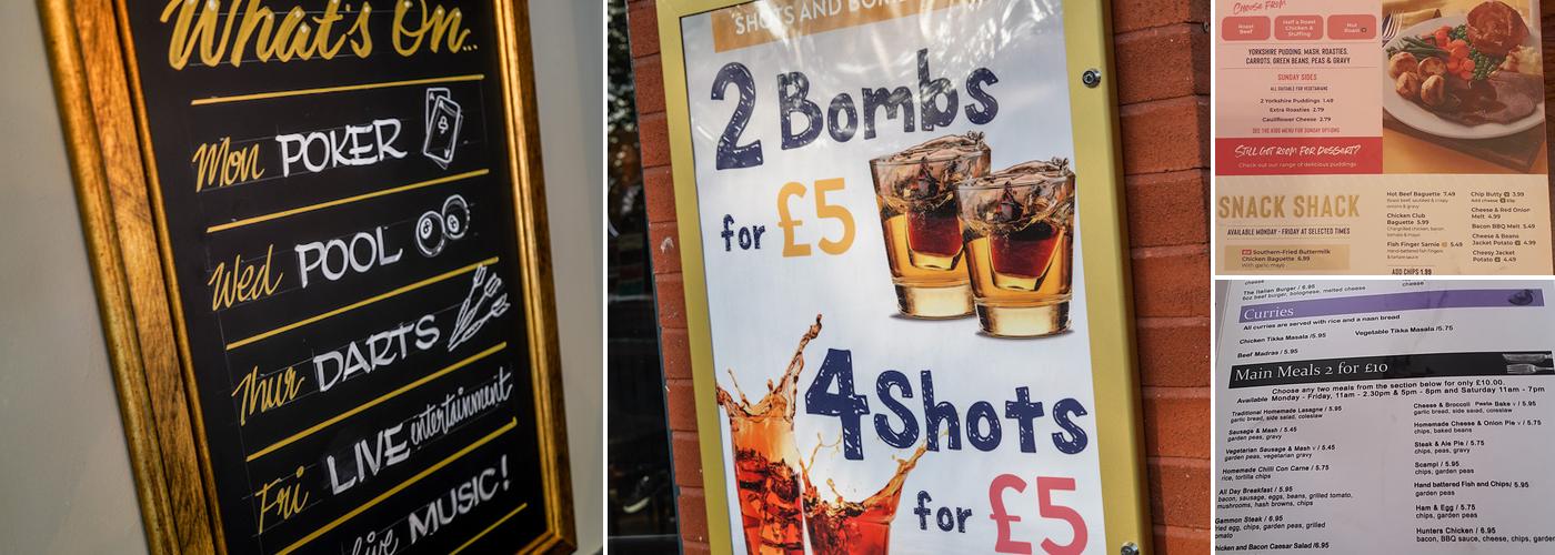 The William Mitchell Menu