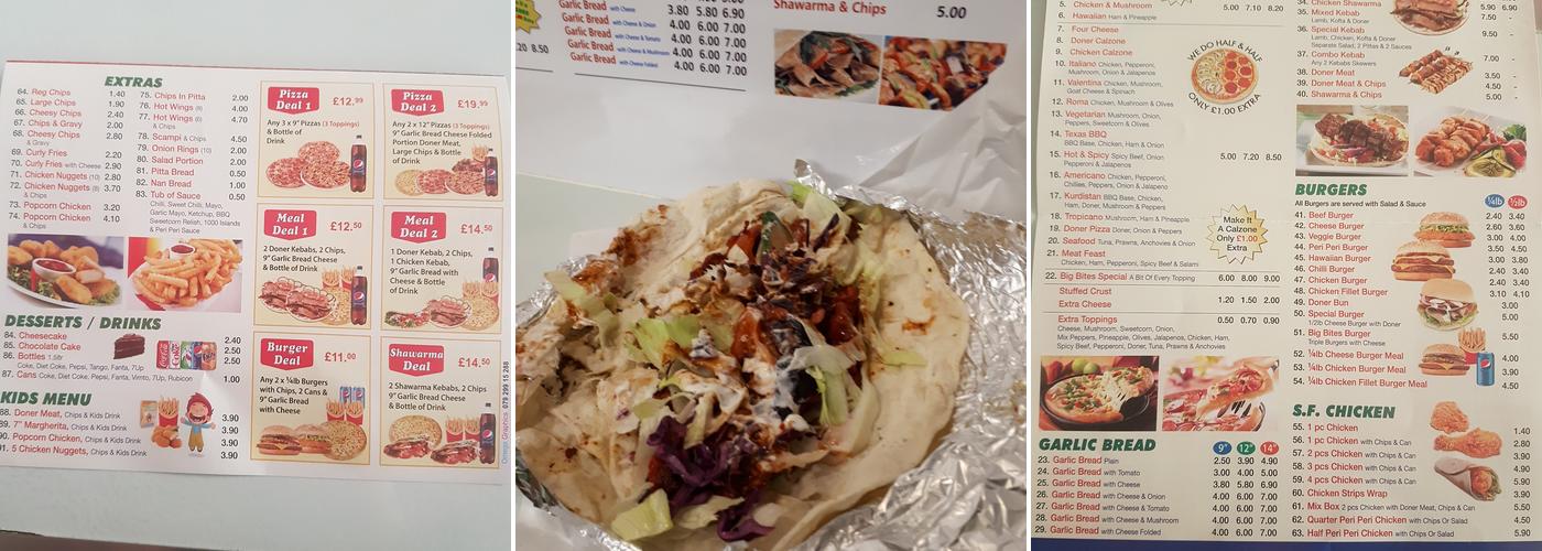 Big Tasty Bites Menu