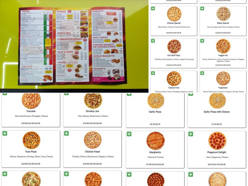 Morriston Kebab House Menu