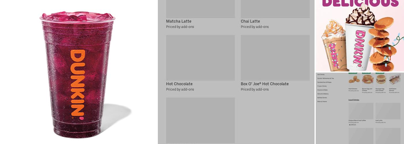 Dunkin' Menu