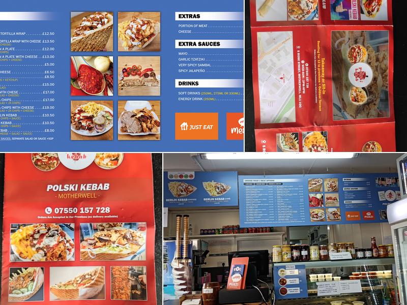 Polski Kebab Menu