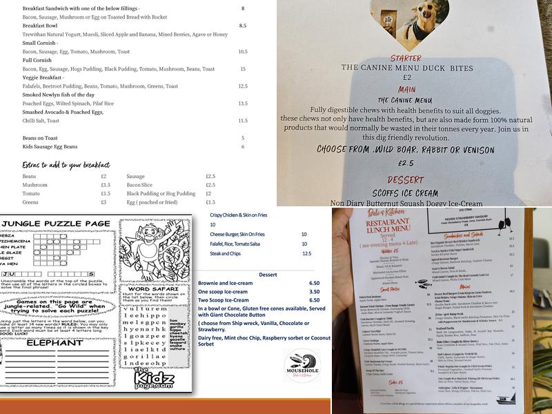 Mousehole Deli & Kitchen Menu