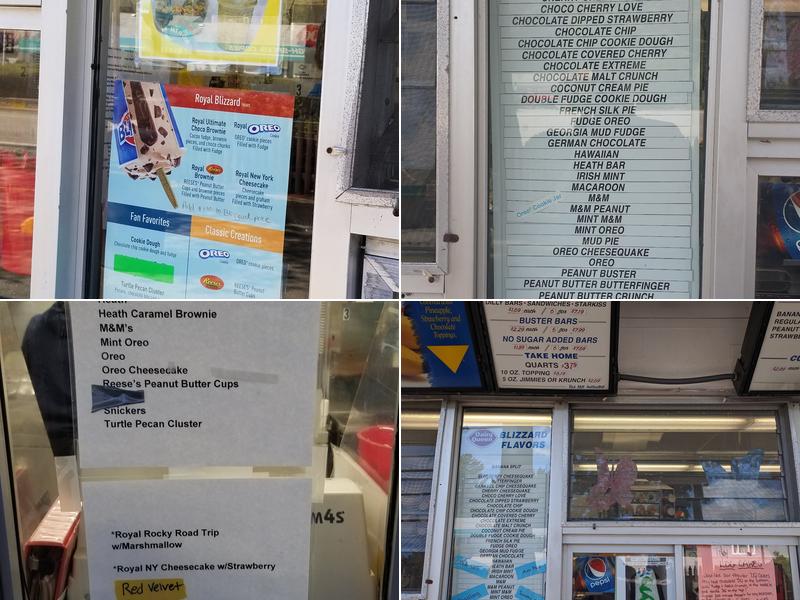 Dairy Queen Menu