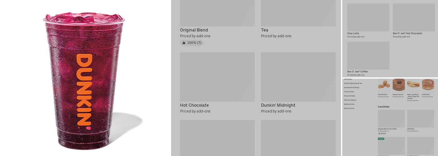 Dunkin' Menu