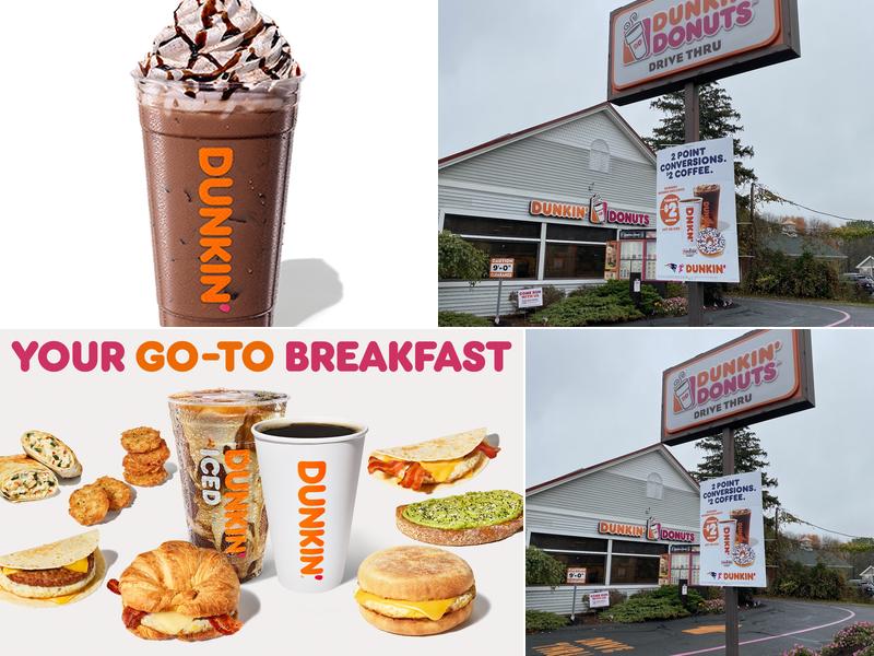 Dunkin' 16 Federal St The Crossing, MA-9, Belchertown