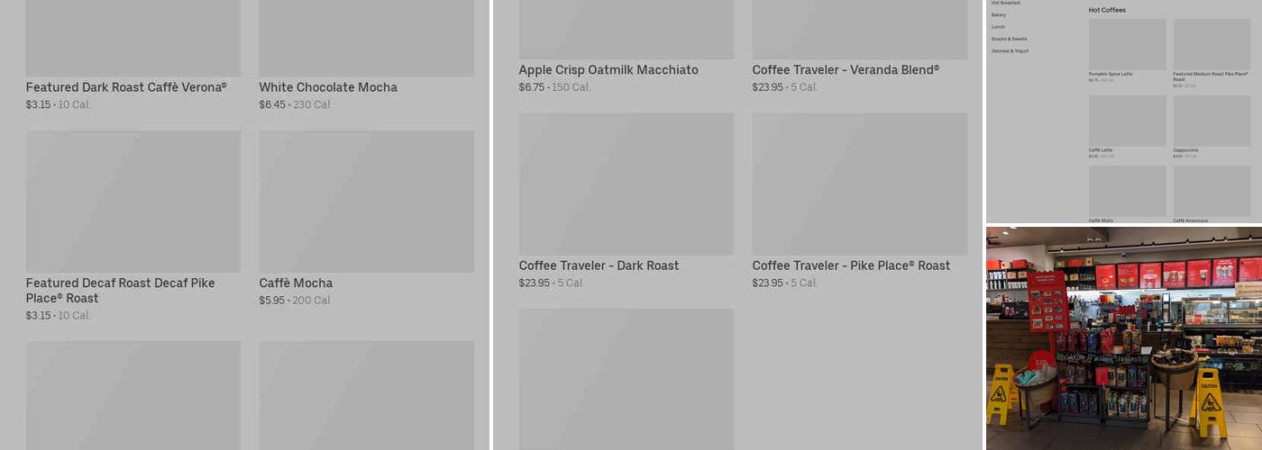 Starbucks Menu