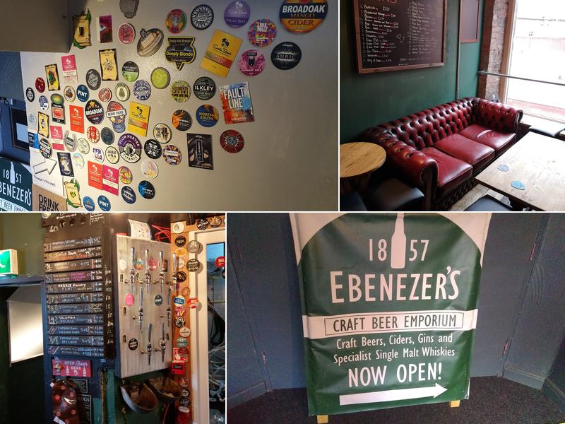 Ebenezer's Nantwich Menu