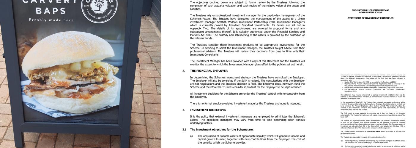 Chatwins - The Square Menu