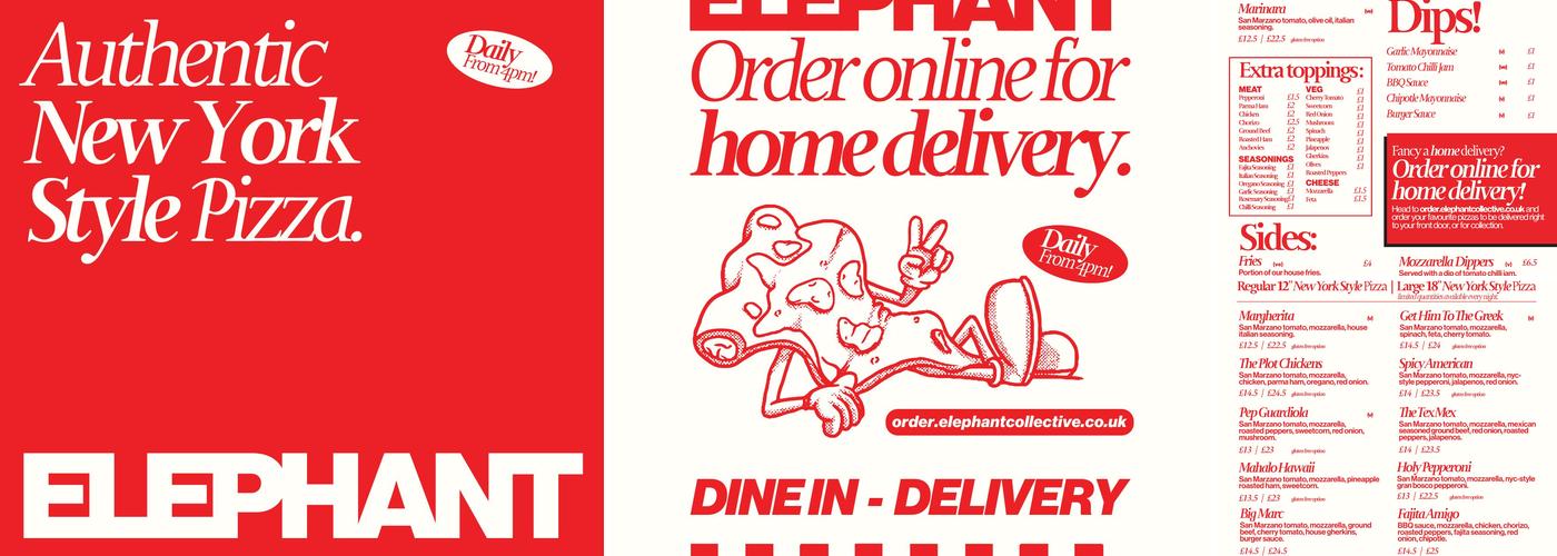 Elephant Coffee Menu