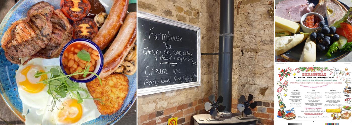 The Barn Cafe Restaurant Menu