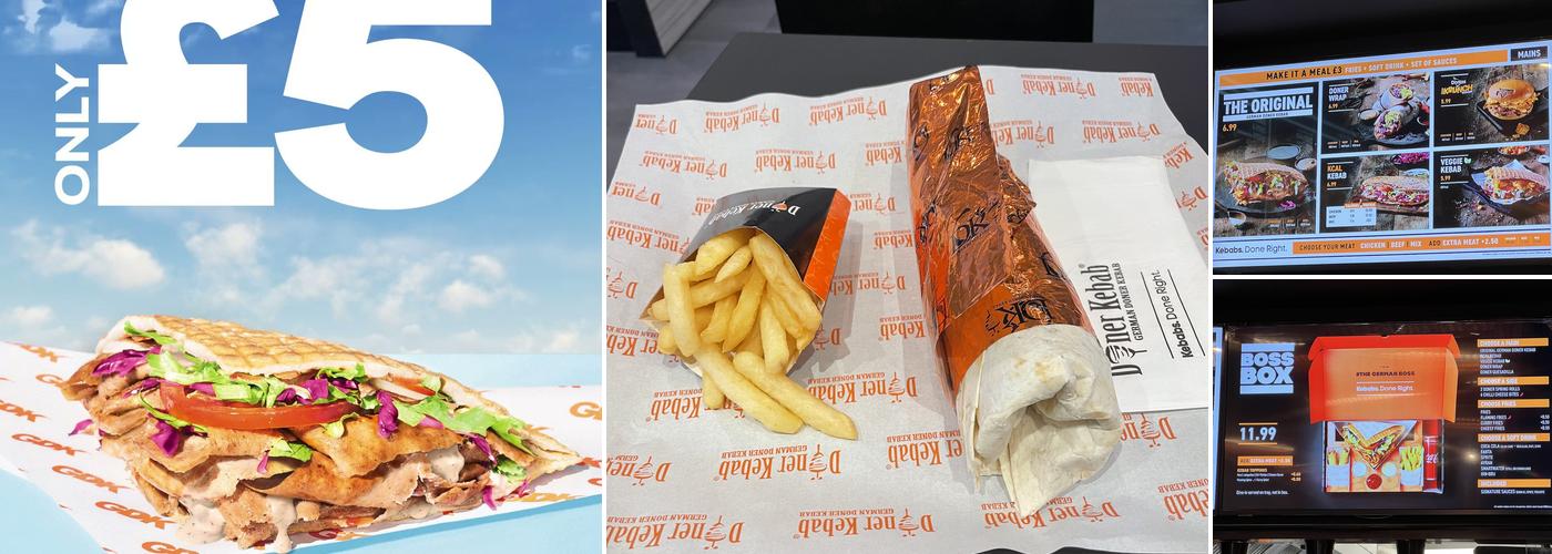 German Doner Kebab Menu