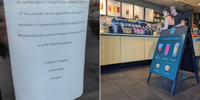 Starbucks Menu