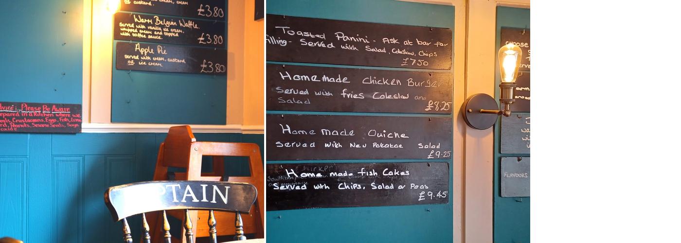 The Muskham Ferry Menu