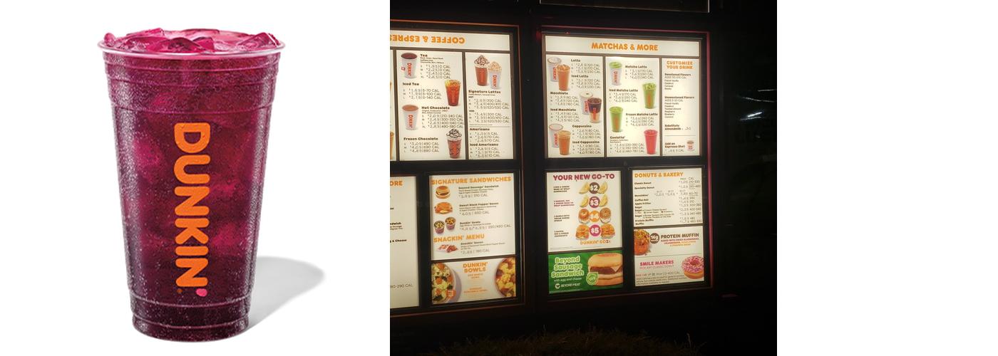 Dunkin' Menu