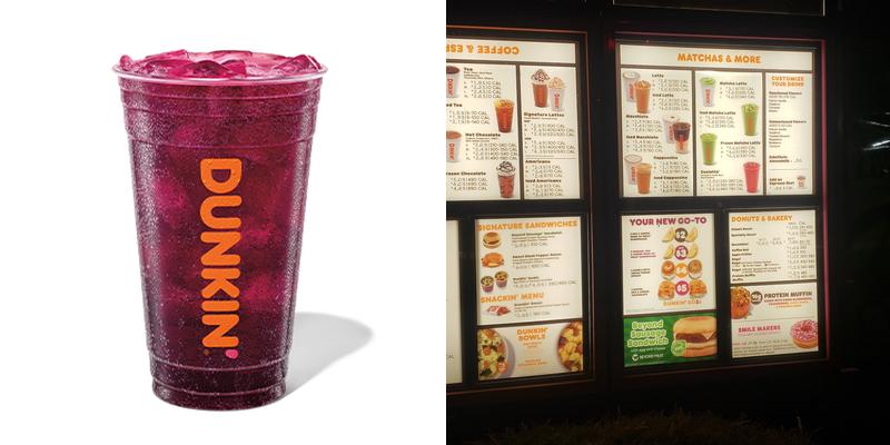 Dunkin' Menu