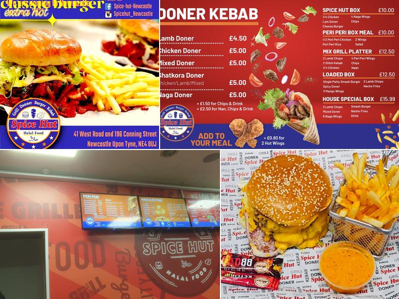 Spice Hut Newcastle Menu