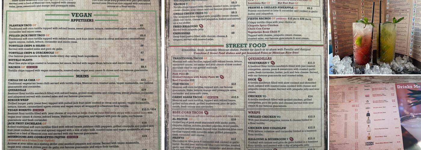 El Guaca Mexican Grill Menu